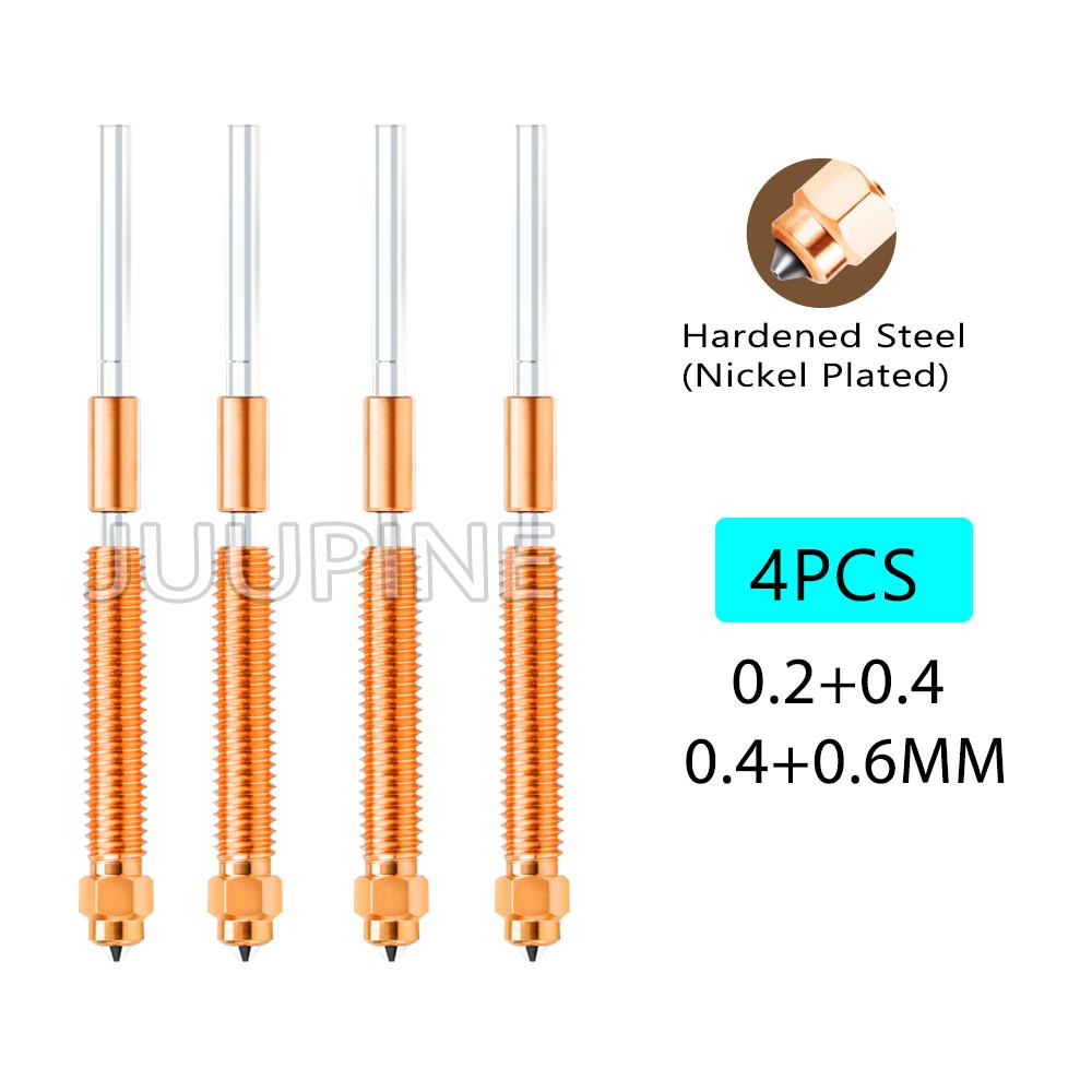 For Creality Hi Nozzle Creality K2 Plus Nozzle Unicorn Quick-Swap 0.4 0.6 for Creality K2 Plus Hotend 3D Printer Accessories