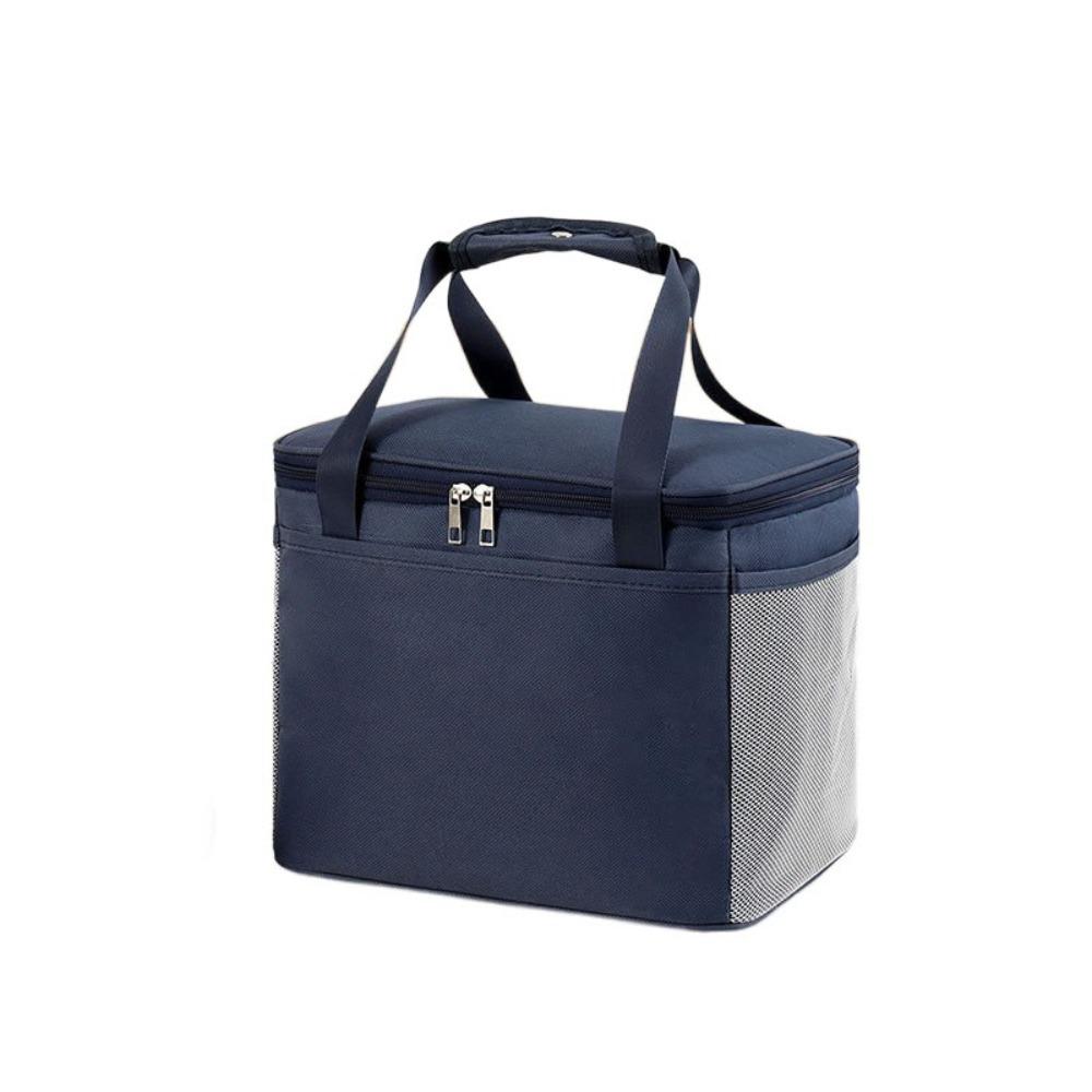 With Hard Liner Insulated Picnic  Bag Durable Cooler Bag Portable Food Thermal Bag  Camping