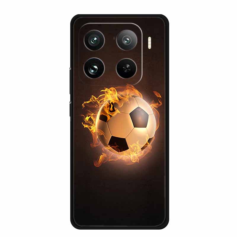 Чехол для телефона Xiaomi 15 S Pro Задняя крышка Чехол Ударопрочный Черный Силикон Мягкий Coque Для Xiaomi 15 15s Pro Чехол 15Pro Funda Оболочка