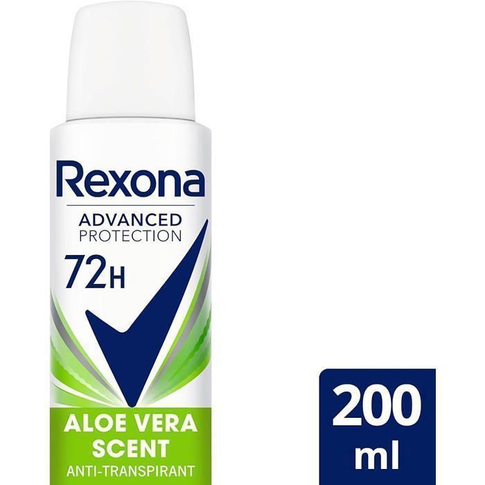 Deodorant - REXONA - Woman - Aloe Vera - 200ml - Alcohol-free