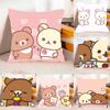 Мультяшный чехол Kawaii с Хриллакумой, мягкая наволочка из плюшевой ткани, двусторонняя наволочка для подушки, домашние подарки