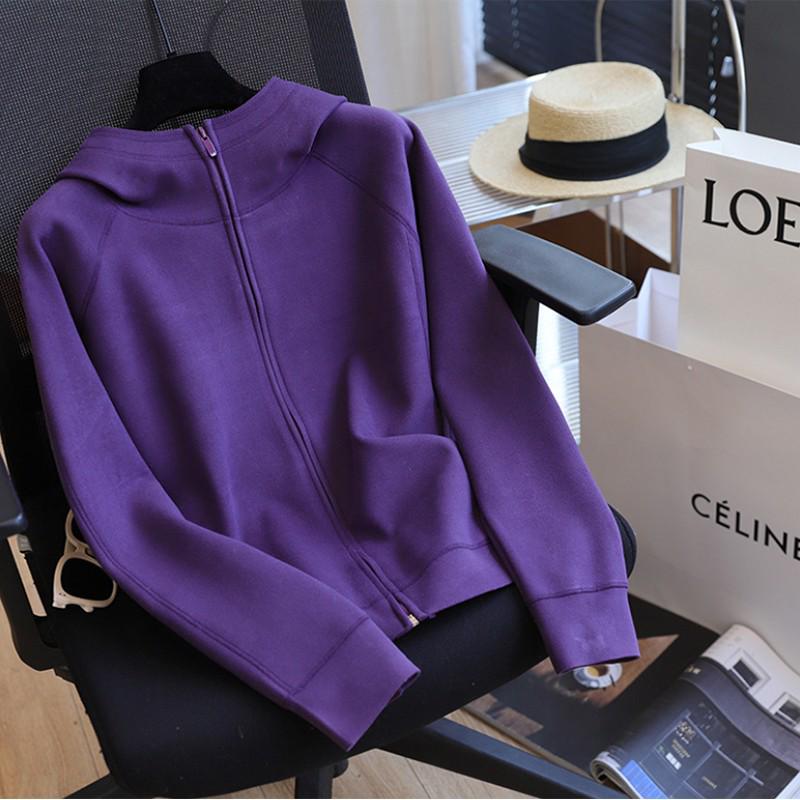 Худи на молнии для миниатюрных женщин: Спортивная весенняя куртка 2025