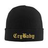 Готический Стрит-Панк Стиль Peep Lil Crybaby Персонализированные Теплые Вязаные Шапки Женские Мужские Мода Зимние Шапки-Бини