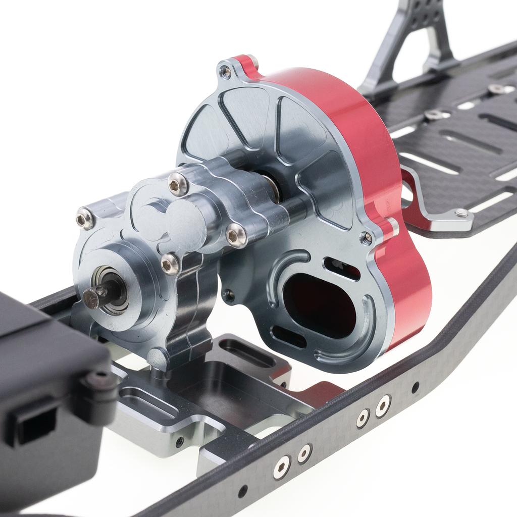 Металлическая рама шасси Замена деталей корпуса шасси с дистанционным управлением для осевого SCX10 1:10 Пульт дистанционного управления