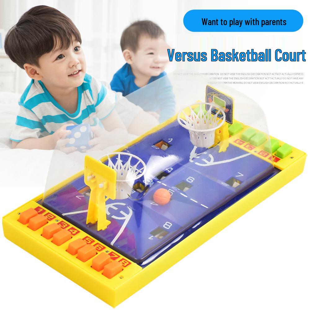 Детская мини-катапульта для пальцев, настольная игра в баскетбол