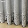1PC LOZUJOJU 40-70% Blackout European Style Versatile Luxury Jacquard Ring Type Sheer Curtains for Living Room Bedroom Home Decor