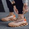 2025 лето большой размер интернет-знаменитость трендовая обувь мужская повседневная корейская версия обуви-кокосов на лезвии спортивная студенческая мужская сетчатая обувь