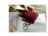 Cowhide Women's Zipper Coin Pouch - Multifunctional Small Purse & Key Holder