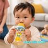 Animal Pattern Newborn Bottle with Handle Baby Feeding Bottle Cute Toddler Milk Cup Baby Feeding