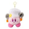 Sleep Hat Kirby Plush Keychain Adorable Short Plush Stuffed Toy Bag Accessory 12cm