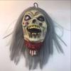 Halloween Party Decoration Props Bloody Prank Toy Realistic Hanging Severed Human Head