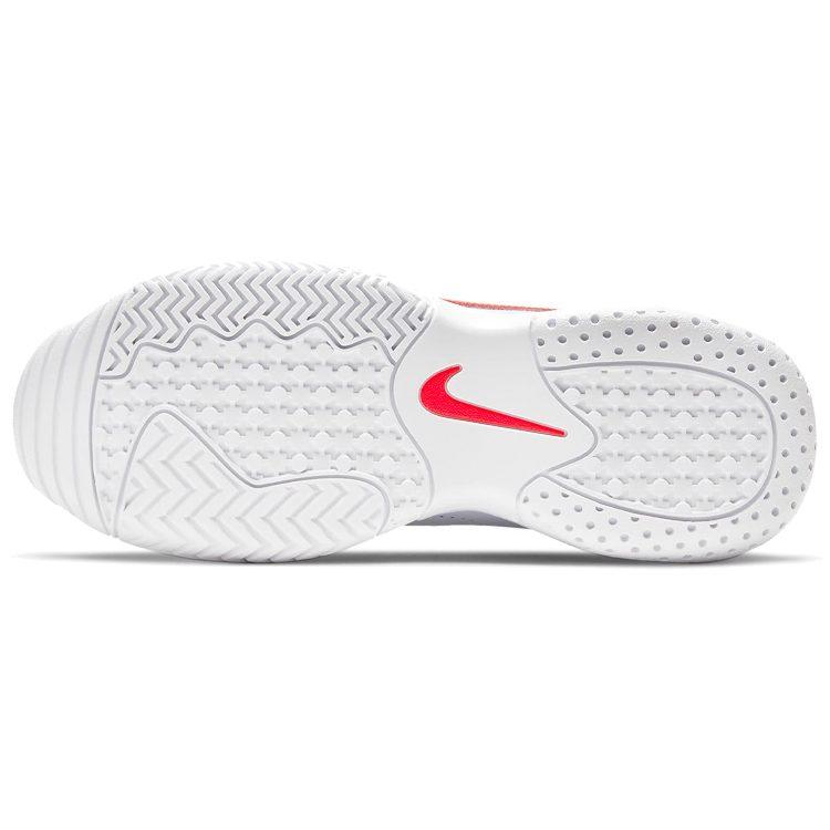 Nike Court Lite 2 Football Grey Bright Crimson Женские AR8838-005