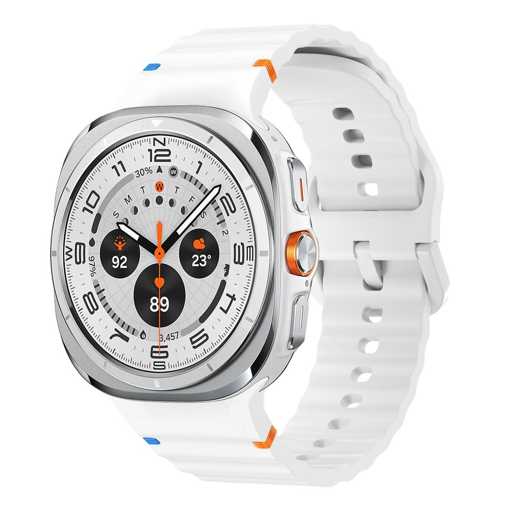 Band for Samsung Galaxy Watch 8 Strap Silicone Bracelet correa Galaxy Watch ultra 47mm 7 6/6 Classic/5 pro/4 44mm 40mm 43mm 46mm