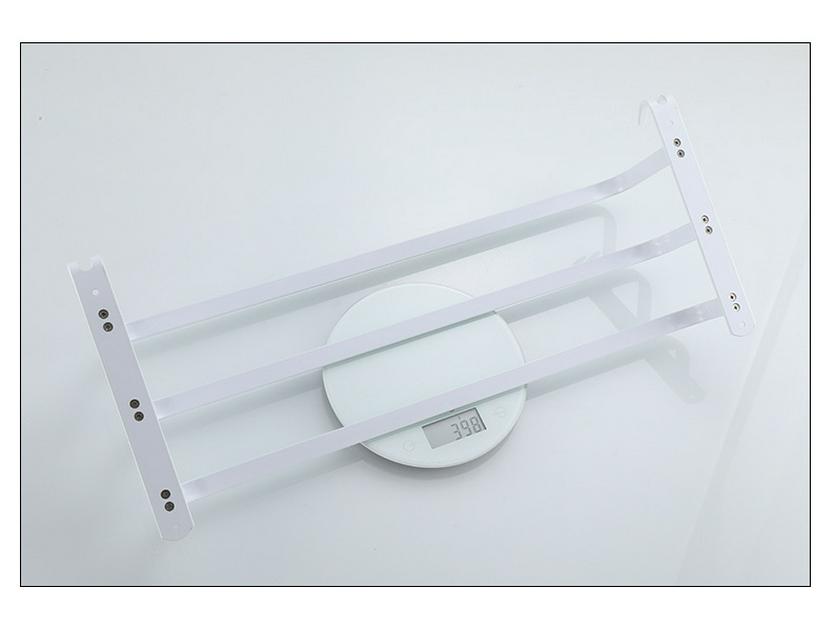 Алюминиевая 3-слойная вешалка и штанга для полотенец для ванной комнаты без сверления