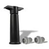 Wine Saver Vacuum Pump with 6 Stoppers Easy Manual Operation Leak-Proof Silicone Seal Preserve Flavor Red Wine Preservation Kit for Most Bottles