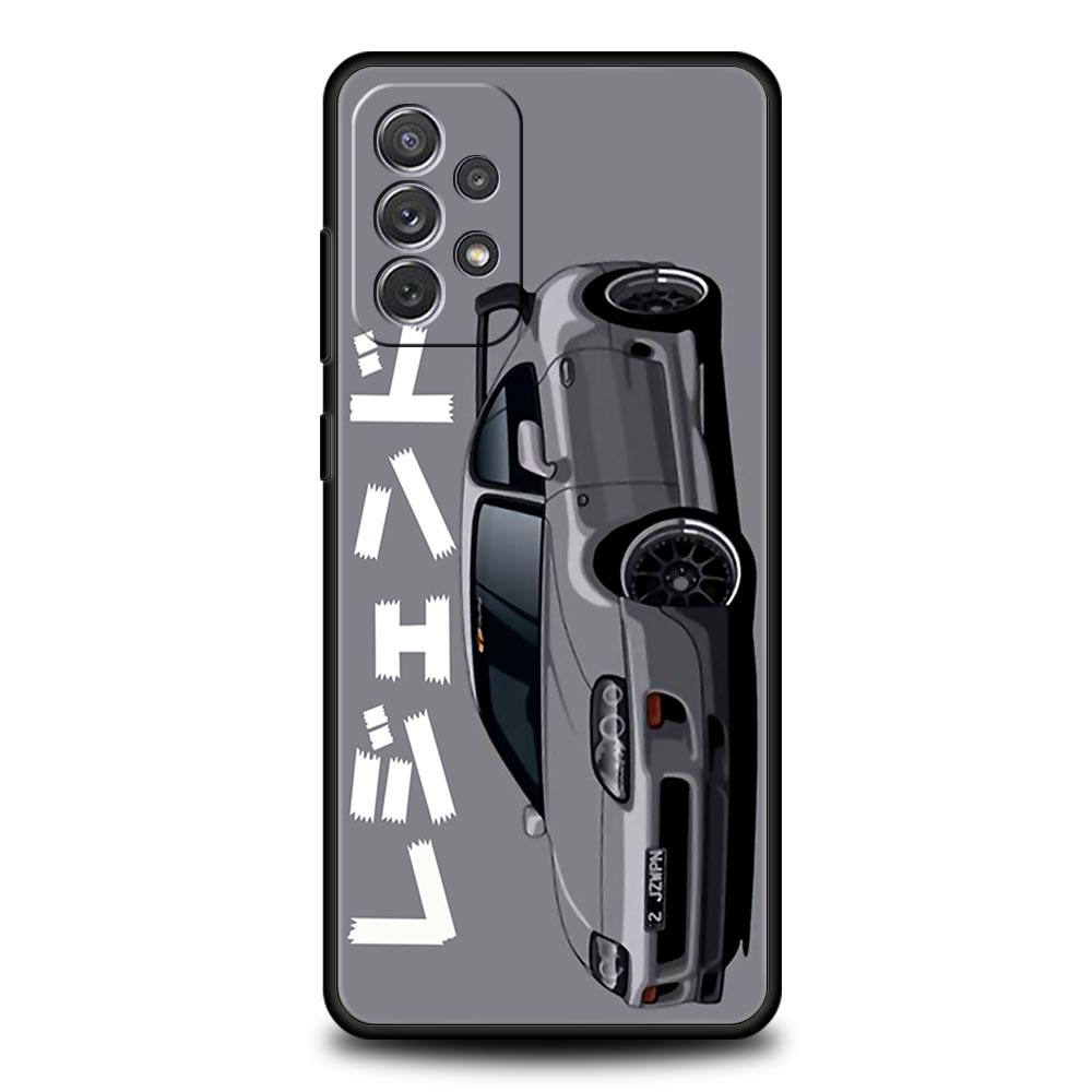Чехол для телефона JDM Tokyo Drift Спортивный автомобиль Для Samsung A51 A71 A21S A12 A11 A31 A41 A01 A03s A52 A32 A22 A13 A23 A33 A53 A73 5G