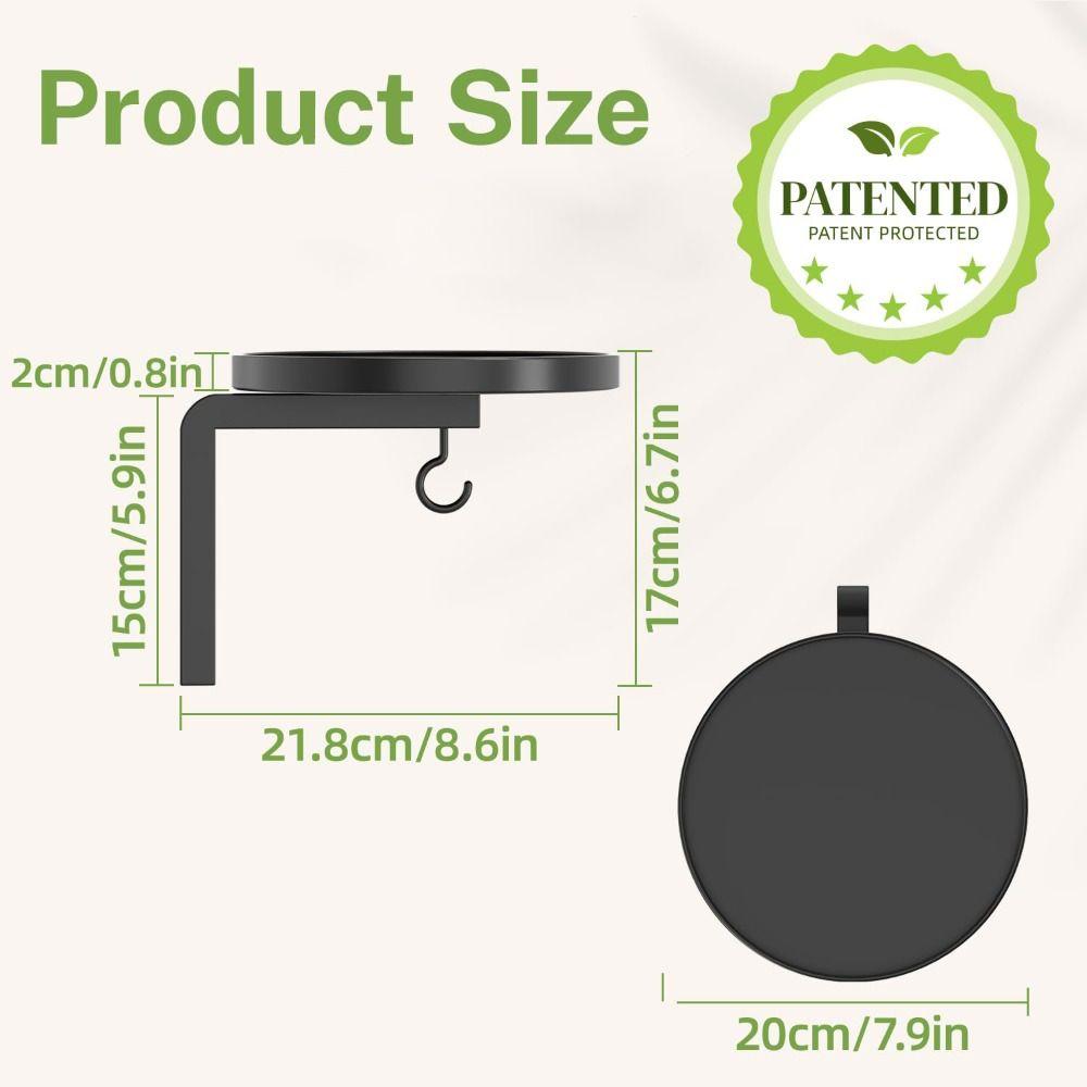 Metal Floating Flower Display Stand Wall Mounted Wall Plant Stand New Plant Holders  Indoor Outdoor