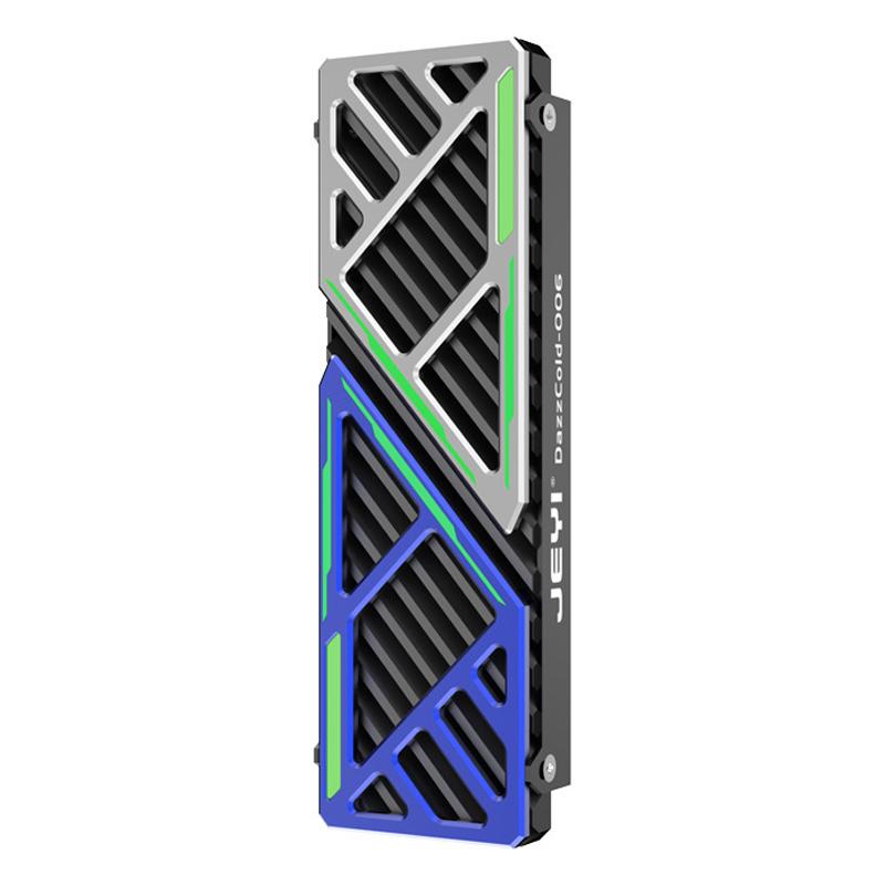 Радиатор для M.2 2280 SSD Ультратонкий алюминиевый вентилятор охлаждения для PS5/Видеокарты Охладитель NVMe SSD Теплоотвод