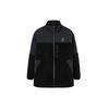 Outdoor Series Patchwork Lambswool Knitted Fleece-Lined Stand Collar Jacket Men Jacket Black 152146705-4
