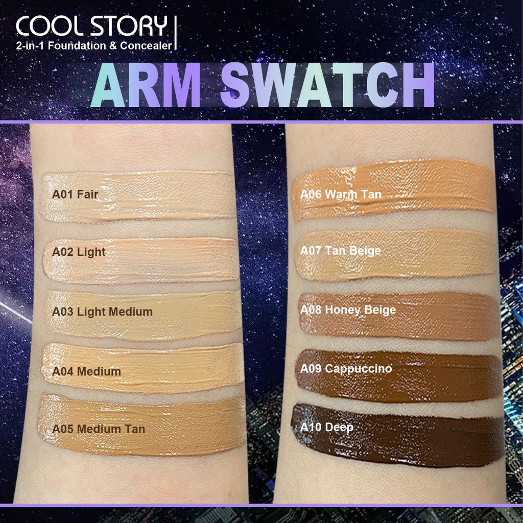 Жидкая тональная основа с полным покрытием, с контролем жирности, быстросохнущая, стойкая, не смываемая и цветостойкая основа