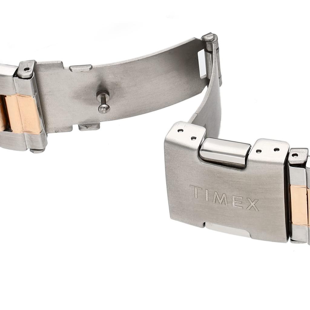 Часы Timex Essex Avenue Essex Avenue черный циферблат латунь минеральное стекло кварц 46 мм Америка часы TW2V43100 золото [TIMEX] мужские [Товар]