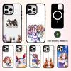 Uma Musume Pretty Derby Чехол для телефона для iPhone17,16,15,14,13,12,11 Plus,Pro Max Магнитный для Magsafe Беспроводная зарядка