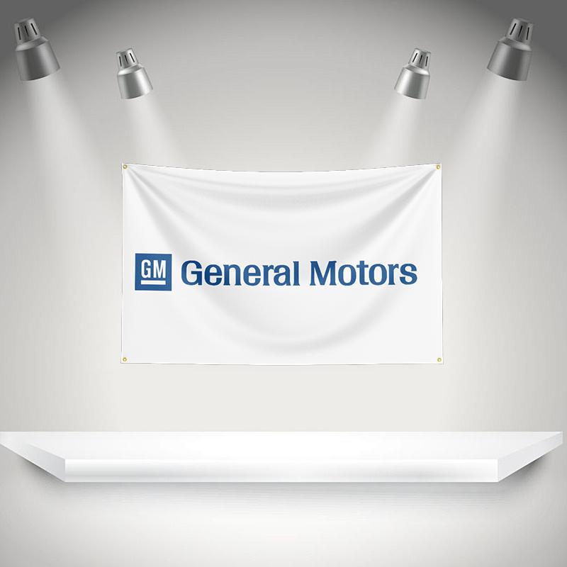 Ggm General Motor Flag Auto Parts Tool Banner 3x5ft With Brass Grommets Hd Printing Tapestry Exhibition Car Fans Garage Decor