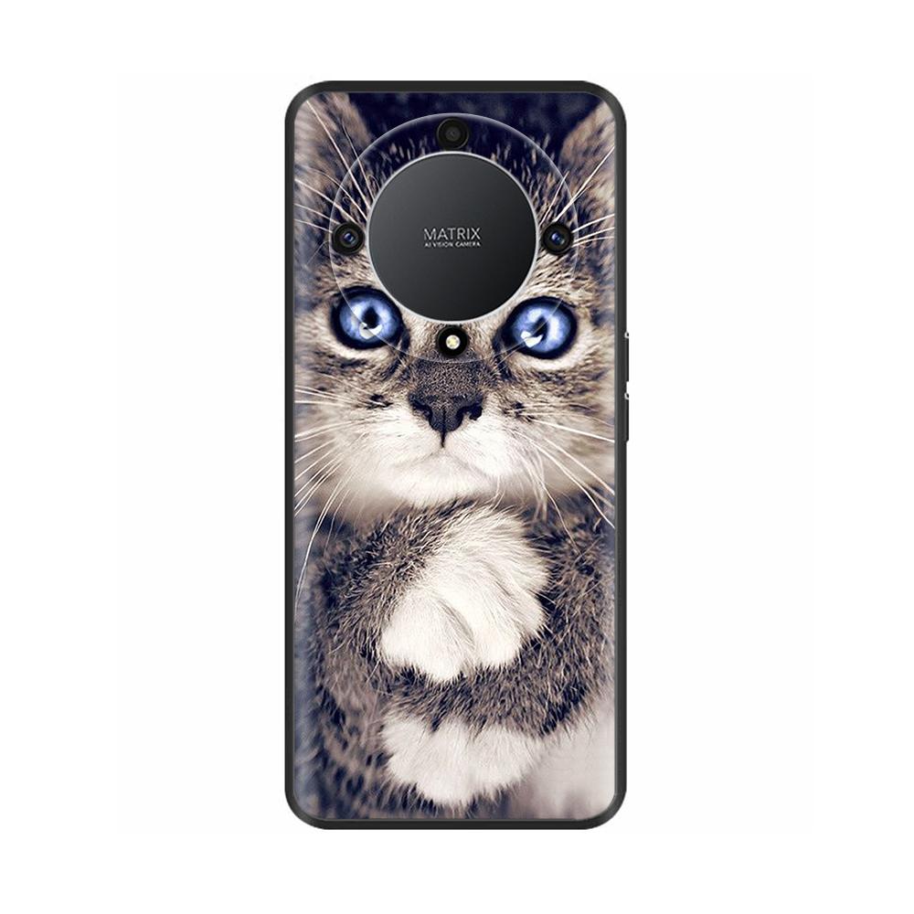 Чехол-бампер For Honor X9a 6,67" Красивый Цветок Силиконовый Чехлы Для Huawei Honor X9a HonorX9a Чехлы Для Телефона X 9 a RMO-NX1