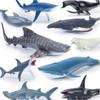 Marine Animals Whale Figurines PVC Ocean Action Figures Gift Simulation Sea Life