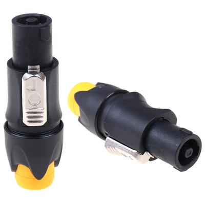 Соединители Speakon Nl4Fc 4-полюсный штекер Разъем аудиокабеля для динамиков