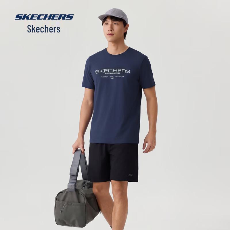 Skechers Men's Moisture-Wicking Short Sleeve T-Shirt
