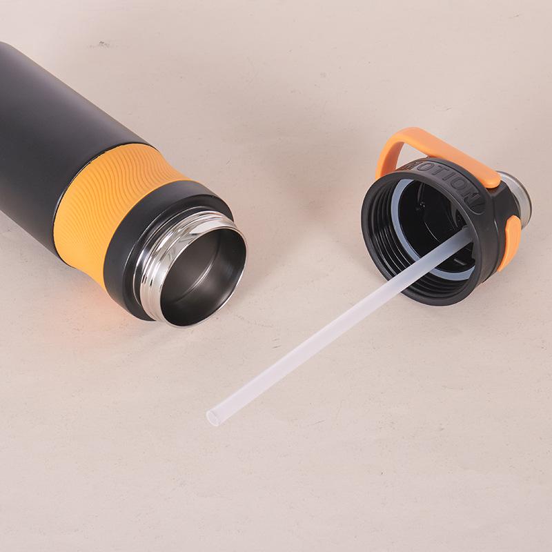 Ручка из нержавеющей стали 316, спортивный чайник, уличный портативный автомобильный горшок для восхождения с двойной чашкой, дорожный горшок для езды на автомобиле