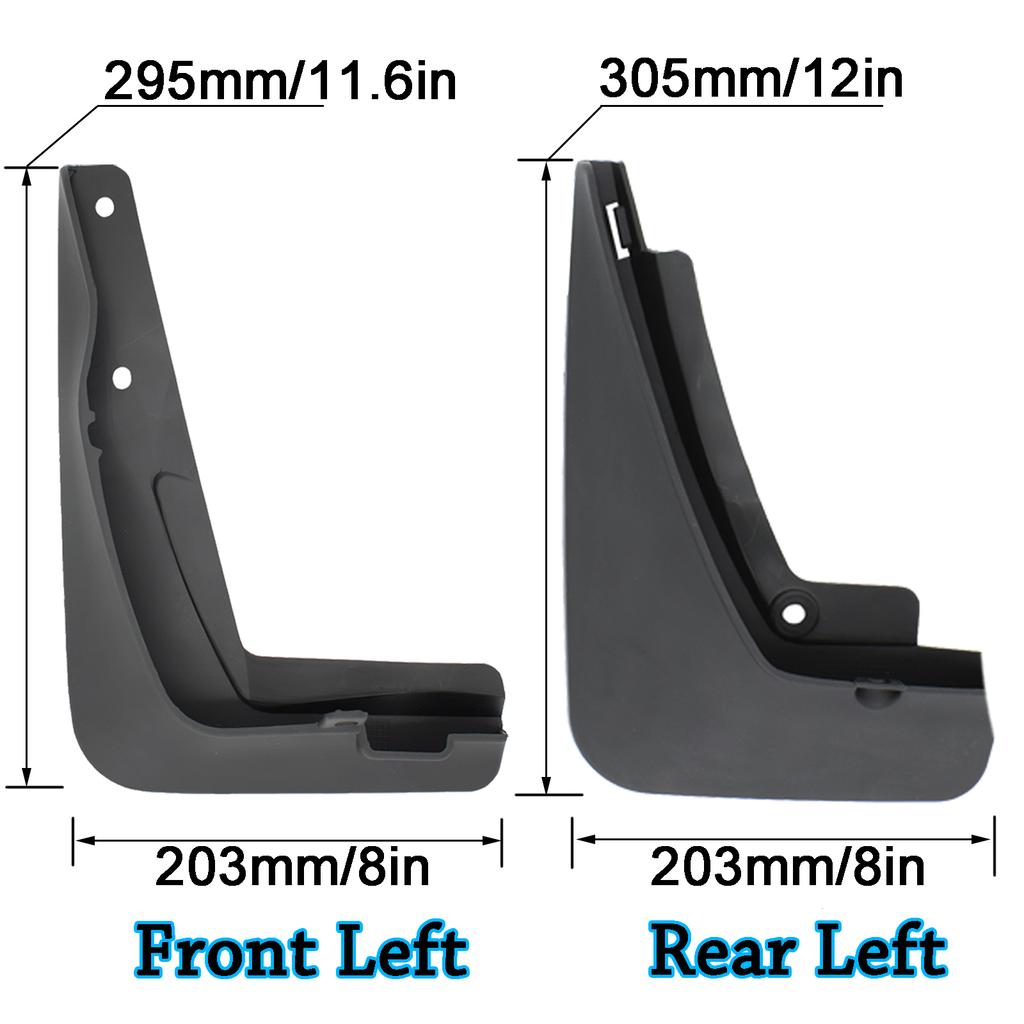 4 шт. передние и задние брызговики, брызговики на крыльях для BMW 3 серии E46 1997-2006 гг., брызговики 1998 1999 2000 01 02 03 04