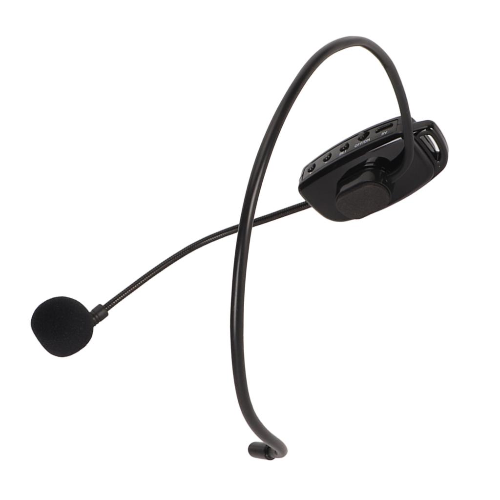 2.4G Беспроводная микрофонная гарнитура с шумоподавлением, стабильный беспроводной УВЧ микрофон-гарнитура для учителя, выступлений на открытой сцене