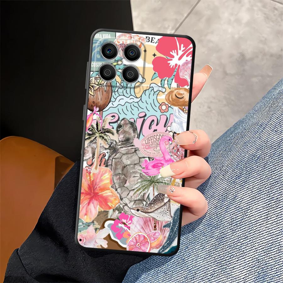 Креативный чехол с узором для Honor X9a X8 X6 70 200 400 Lite 8X Magic5Lite X5b X7 90 Чехол для телефона Funda