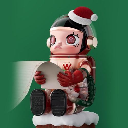 POP MART MEGA Коллекция 400% SPACE MOLLY Рождество 2024