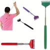 1PC Soft Grip Metal Back Scratcher Telescopic Extendable Handy Pocket Scrath(random Color)