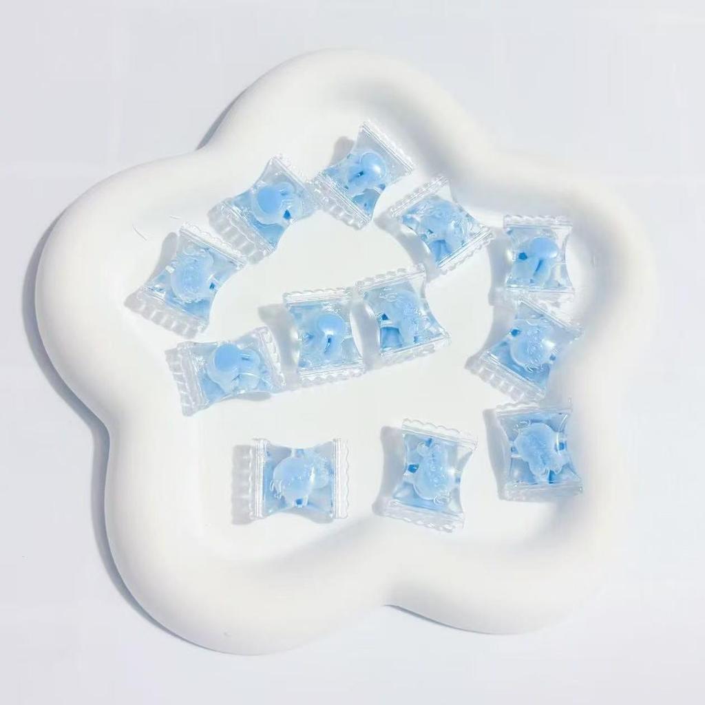 Прозрачные акриловые бусины «бусина в бусине» в виде конфет для изготовления украшений своими руками