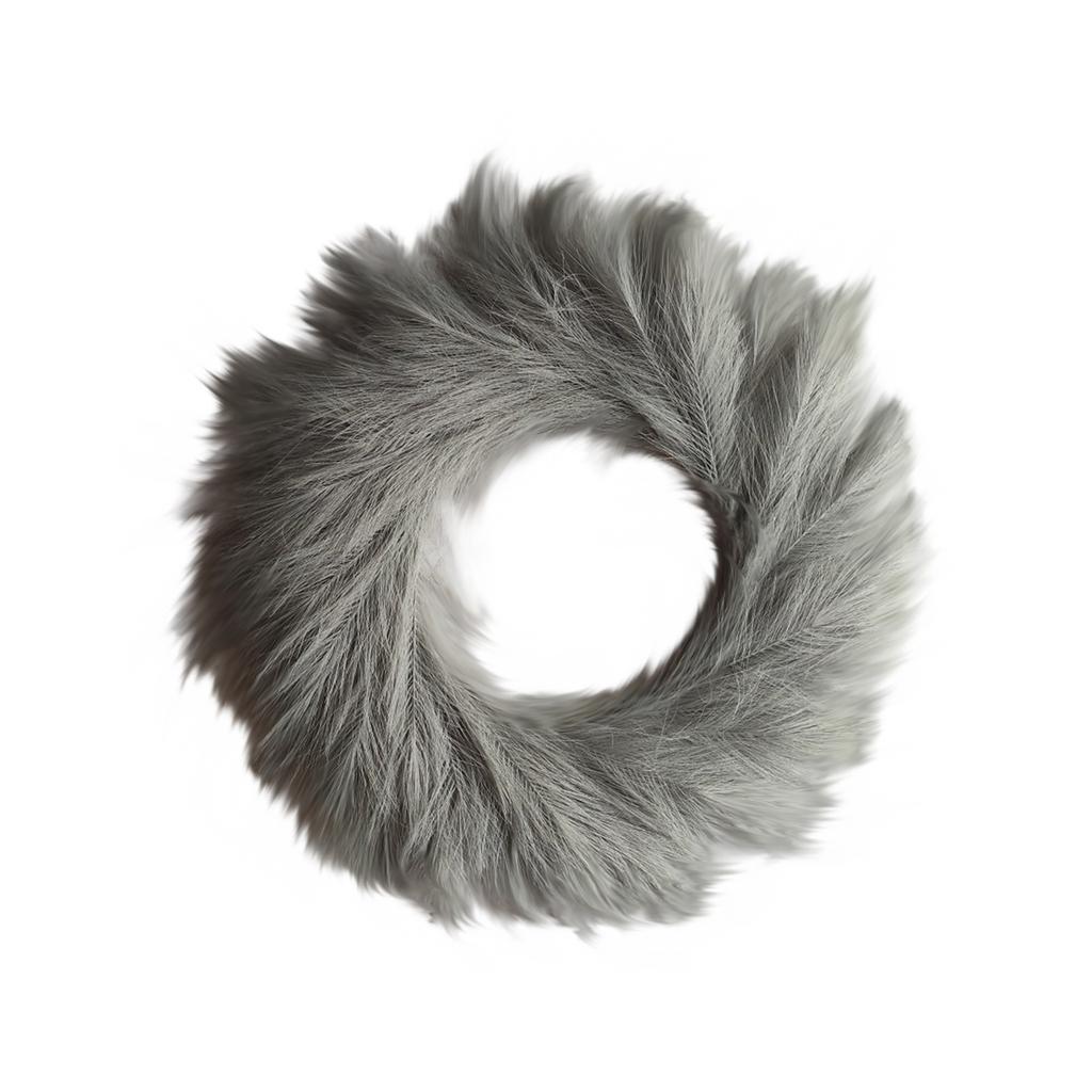 Simulation Of Frost Grass Vine Circle Bottom With Green Plants, Water Grass Vine Circle Flower Wreath, Without Battery