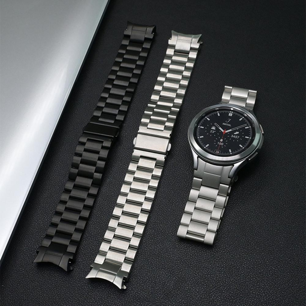 Stainless Steel Metal WatchBand for Samsung Galaxy Watch 7 6 5 4 40mm 44mm 6Classic 43/47mm Quick Fit Strap For GALAXY 5Pro 45mm