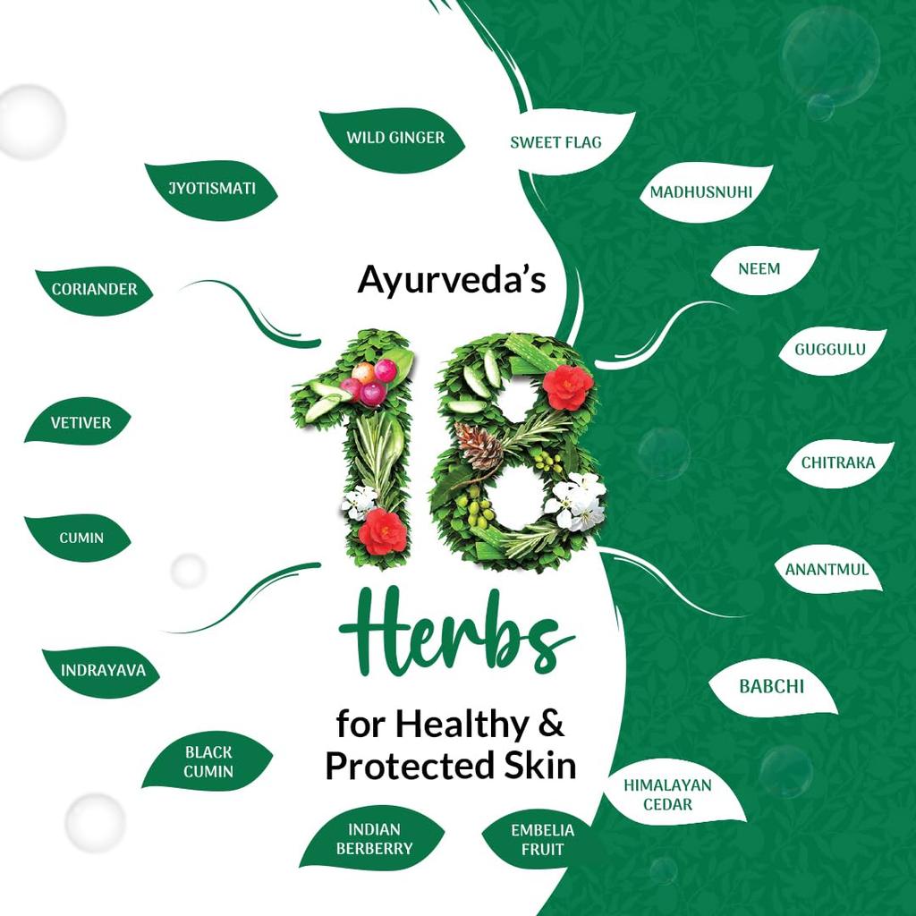 Medimix Ayurvedic Classic 18 Herbs Bathing Soap 75g (Buy 5 Get 1 EXTRA Combo Pack) | Natural Oils For Healthy & Protected Skin | Shop Herbal | Nat