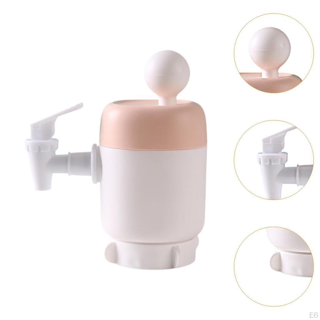 Насос-диспенсер для бутылей с водой, ручной пресс, замена, 6,7x16,5 см, легкий для использования на открытом воздухе