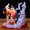 Популярная аниме-фигурка Луффи в режиме «Вторая передача» в сцене супербитвы, выполненная из ПВХ, коллекционная настольная игрушка-подарок.