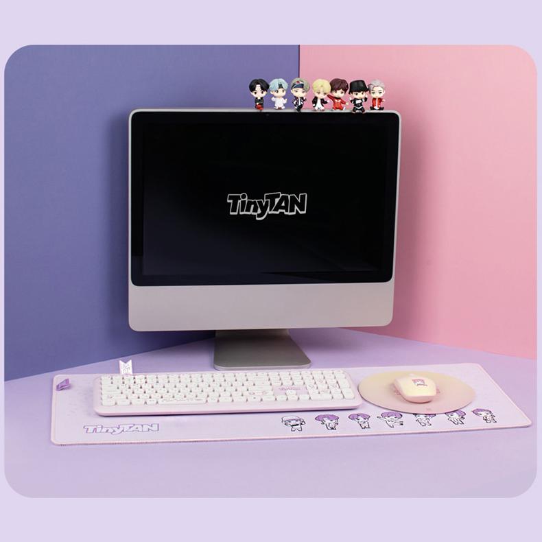 BTS (Бантан мальчики) Набор фигурок монитора "MIC Drop + Dynamite", TinyTan, официальный, оригинальный, аутентичный, армейский, фигурка идола, KPOP