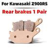 Комплект sintered metal тормозных колодок MRRANGT для Kawasaki Ninja Z Series Z400 Z650 Z800 Z900 Z1000 250 300 400 500 Мотоцикла