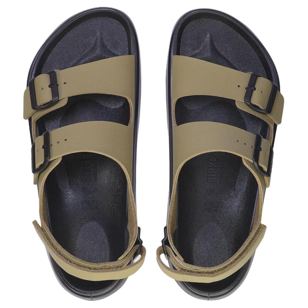 Birkenstock Mogami Terra Босоножки с открытым носком Винтажные пляжные сандалии Унисекс Сандалии Хаки 1029775