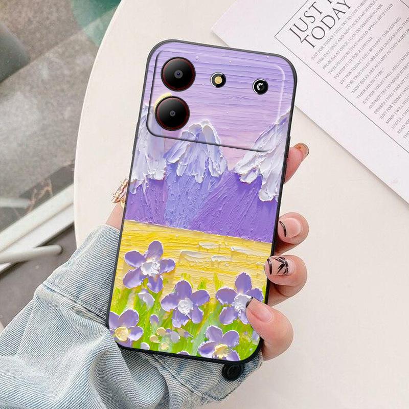 Для телефона ZTE Blade A54 4G Чехол-бампер астронавт Силиконовый Защита камеры Задняя крышка Для ZTE Blade A55 A35 A34 Funda Coque