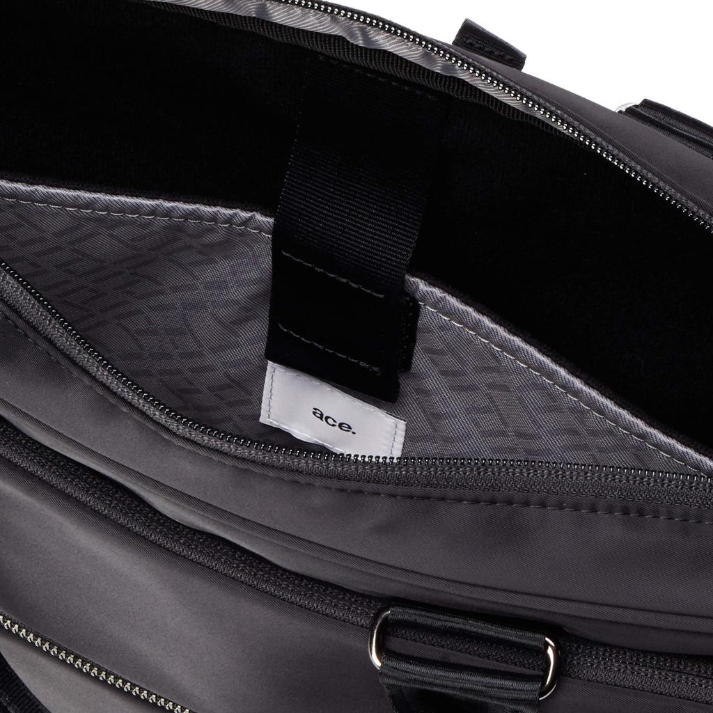 Ace Gene Slivelite Business Bag, Lightweight (750g), Fits B4 Sizes and 15-inch PCs, 62524, Black