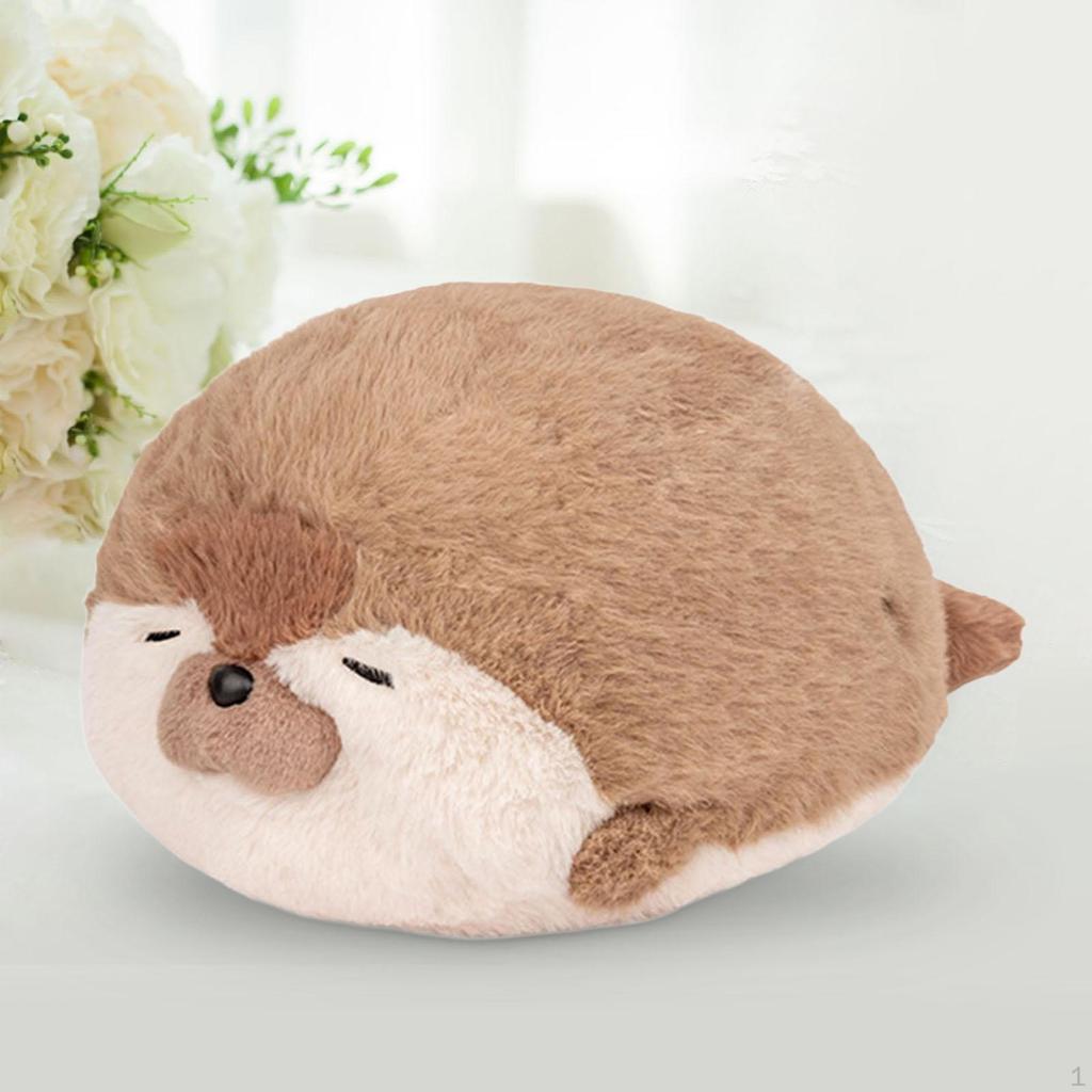 Плюшевая игрушка морская выдра Мультяшное животное Кукла для мальчиков девочек детей взрослых Синий