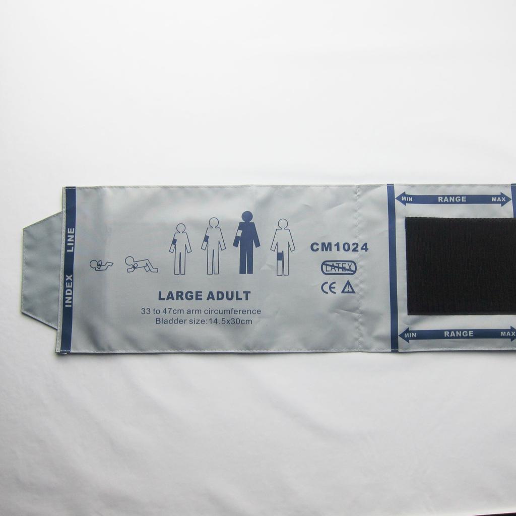 Высококачественная сменная манжета для измерения артериального давления, окружность руки 33-48 см, аксессуары для больничного монитора(СМ-1024С-07)